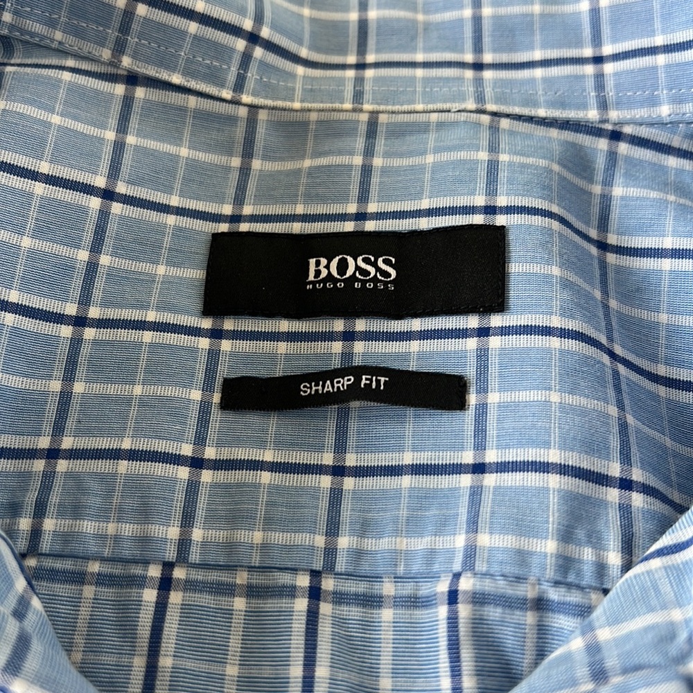 Hugo Boss Mens Dress Shirt - Cuff Link Style